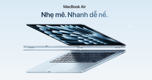 Đây rồi MacBook Air chip M4: Cuối cùng cũng có thêm màu xanh mới, mạnh hơn nhưng giá lại rẻ hơn, chỉ từ 26,99 triệu đồng