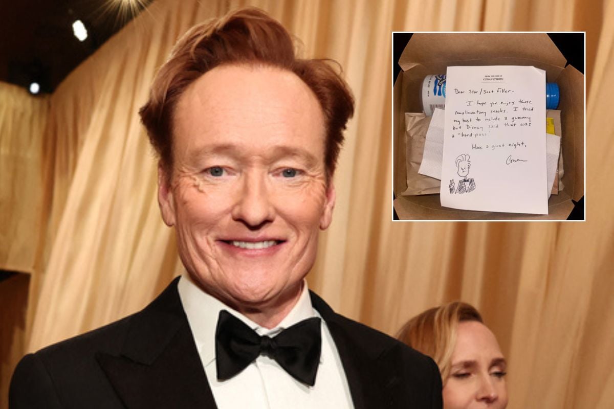 Conan O’Brien Và Ghi Chú Đáng Yêu Cho Các Ngôi Sao Khách Mời Tại Oscar 2025