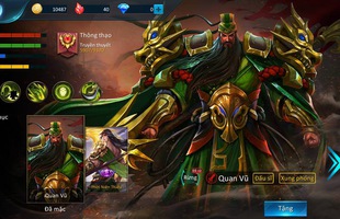 Không AFK, game thủ AOG được tặng FREE skin Quan Vũ, thay vì 