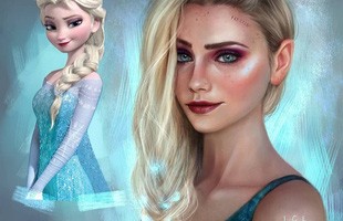 Hốt hoảng khi các công chúa Disney trang điểm, mặc váy hở sexy: Quyến rũ 