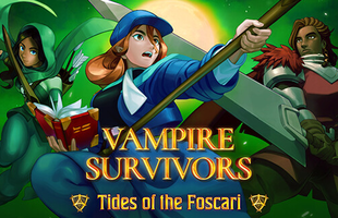 Vừa ra mắt Legacy of the Moonspell, Vampire Survivors tiếp tục bổ sung DLC mới mang chủ đề ma thuật