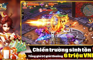 Đại Kiếm Vương Mobile chuẩn bị Alpha Test, nhá hàng giải đấu sinh tồn độc đáo