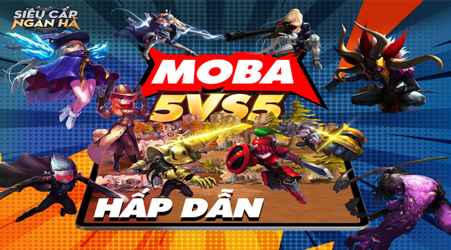 Hyper Rank – Siêu Cấp Ngân Hà: MOBA chibi đẹp mắt chính thức ra mắt hôm nay