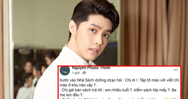 Noo Phước Thịnh viết status kể chuyện đi mua vở tô màu, có 7 dòng mà sai chính tả lên xuống, nhìn mà tức luôn á!