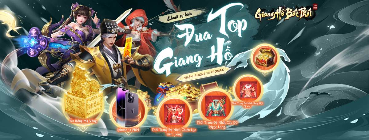 Tổng hợp gift code Giang Hồ: Bát Phái Phân Tranh VIP nhân dịp ra mắt với nhiều vật phẩm giá trị