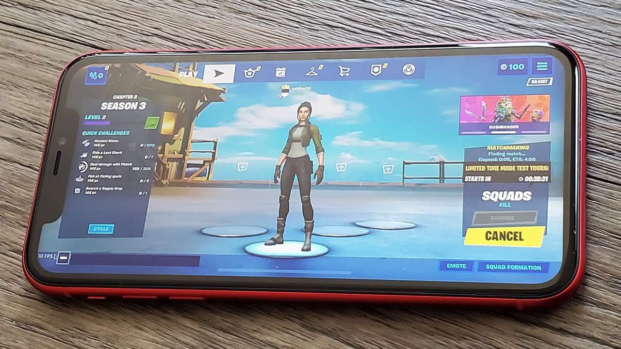 Fortnite Mobile phát hành trở lại trên iOS