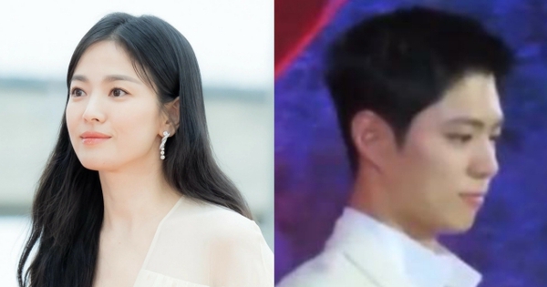 Clip gây sóng gió: Park Bo Gum cố kìm nén khi Song Hye Kyo phát biểu nhận giải ở Baeksang vì tin đồn ngoại tình năm xưa?