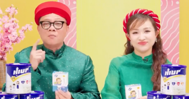 BTV Quang Minh, MC Vân Hugo bị xử phạt liên quan đến quảng cáo sữa