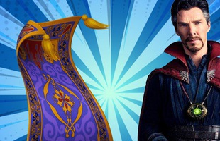 Bất ngờ chưa, Thảm Thần của Aladdin lại giống Áo Choàng của Dr. Strange đến kì lạ