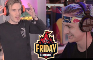 Pewdiepie quay lại với Fortnite, kết hợp cùng Ninja tham gia giải đấu