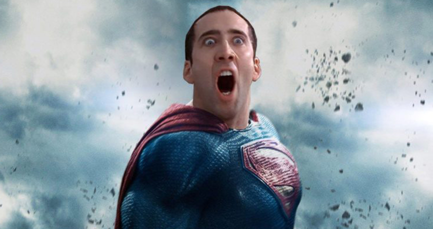 Người hâm mộ đang hy vọng Nicolas Cage trở thành Siêu Nhân mới