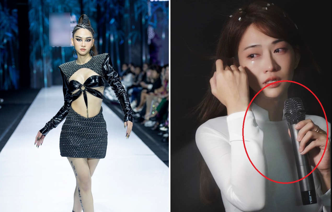 Lê Bống khoe ảnh cầm mic sau màn catwalk gây tranh cãi, netizen đồn: 