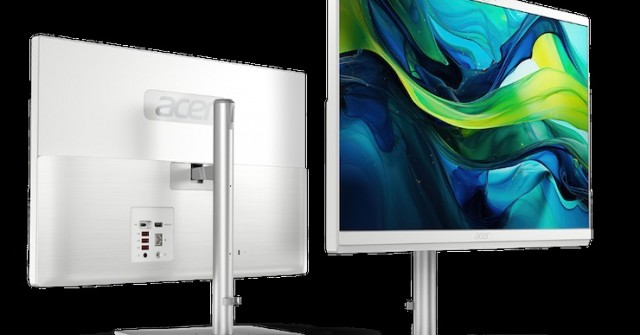 Acer trình làng máy tính để bàn AIO cấu hình mạnh, tích hợp trợ lý AI