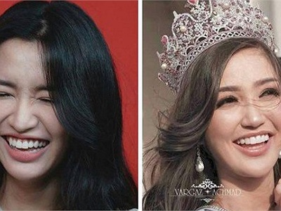 Giật mình vì Bích Phương Idol giống hệt Hoa hậu Hoàn vũ Indonesia 2018