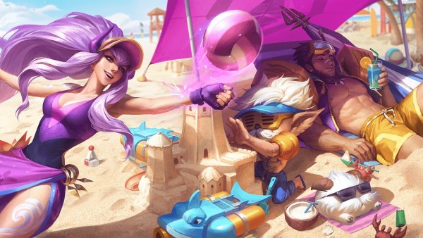 Chi tiết hình ảnh nhóm trang phục Tiệc Bể Bơi 2020: Syndra, Heimerdinger và Jarvan IV