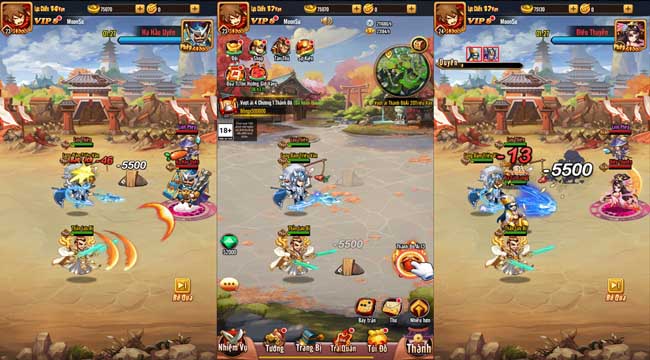 Chiu Chiu Tam Quốc Mobile có tiềm năng thành game quốc dân bởi sự gọn nhẹ và hài hước