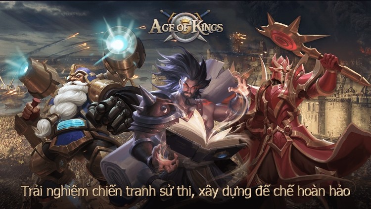 Vương Giả Vô Địch: Age of Kings - Game game chiến thuật cực hay trên Android