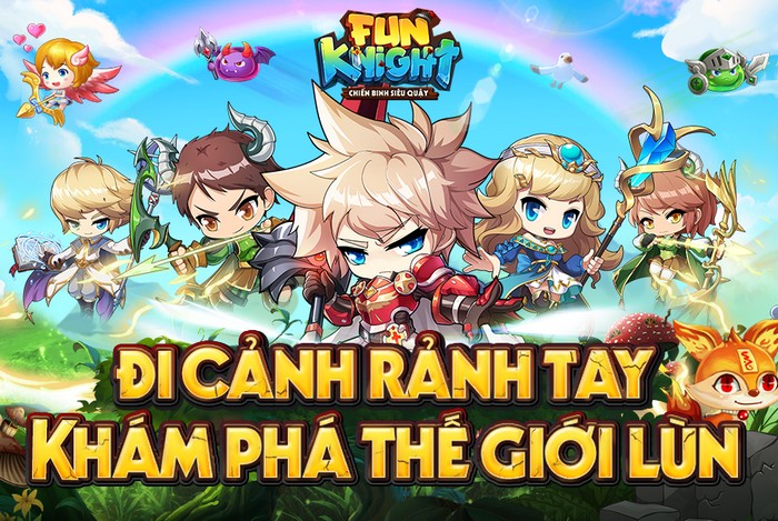 Cộng đồng bàng hoàng trước tựa game nhập vai chỉ cần sử dụng 1 ngón tay nhưng điều khiển được 5 nhân vật cùng lúc