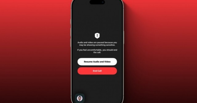 FaceTime trên iOS 26 sẽ đóng băng cuộc gọi nếu phát hiện hình ảnh nhạy cảm
