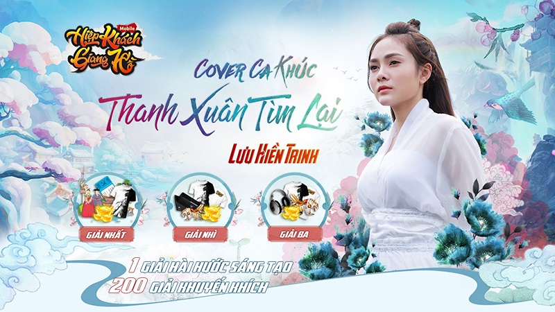 Hiệp Khách Giang Hồ Mobile – Cơ hội vi vu Hàn Quốc với cuộc thi cover ca khúc “Thanh xuân tìm lại”