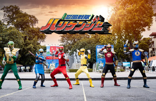 Super Sentai: Ký ức tuổi thơ ùa về với dàn siêu nhân xuất hiện trong lòng Hà Nội