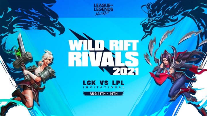 LPL và LCK đối đầu ở bộ môn Tốc Chiến tại Wild Rift Rivals