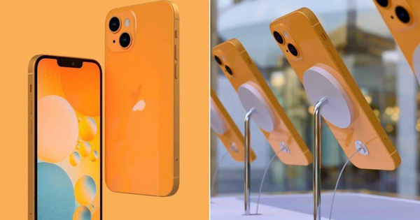 Lộ diện concept iPhone 13 màu cam đẹp mê mẩn, không chói loá mà cực bắt mắt