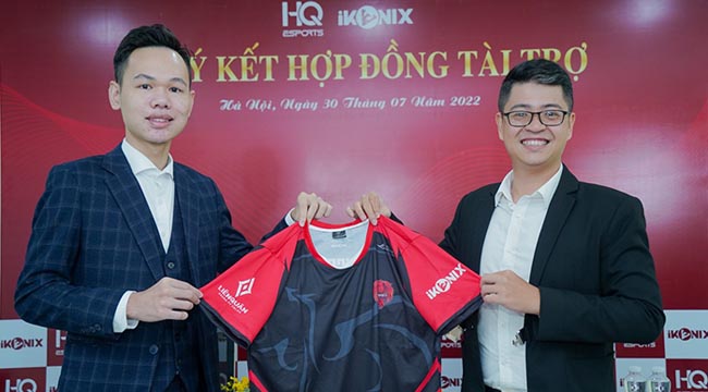 iKonix hợp tác HQ Esports xây dựng tổ chức thể thao điện tử quy mô quốc tế