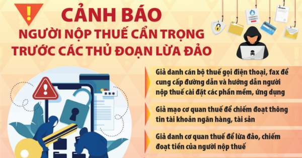 Các chiêu trò mạo danh cơ quan thuế lừa đảo chiếm đoạt tài sản
