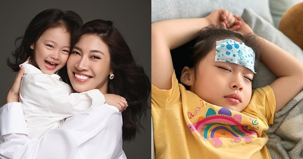 Pha Lê hốt hoảng vì con gái bị bệnh, sốt liên tục không thuyên giảm: "Mình lần đầu tiên biết tới căn bệnh này"