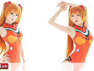 Cosplay Evangelion đẹp tuyệt vời thu hút mọi ánh nhìn của game thủ