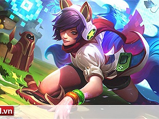 Cosplay Ahri giả lập siêu dễ thương dành cho game thủ LMHT ngày Tết