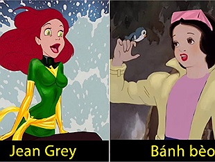 Khi các người đẹp Disney biến hóa và trở thành...biệt đội dị nhân X-Men