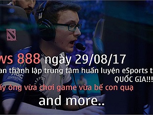 News 888 30/08/17: Jordan thành lập trung tâm eSports tầm cỡ quốc gia