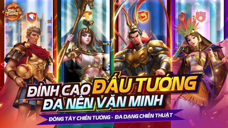 Đấu trường đa nền văn minh Đấu Tướng VNG vẫy gọi game thủ qua loạt tính năng hấp dẫn