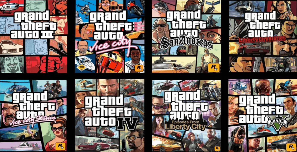 Grand Theft Auto - Giải thích về các mốc thời gian của tất cả trò chơi trong series