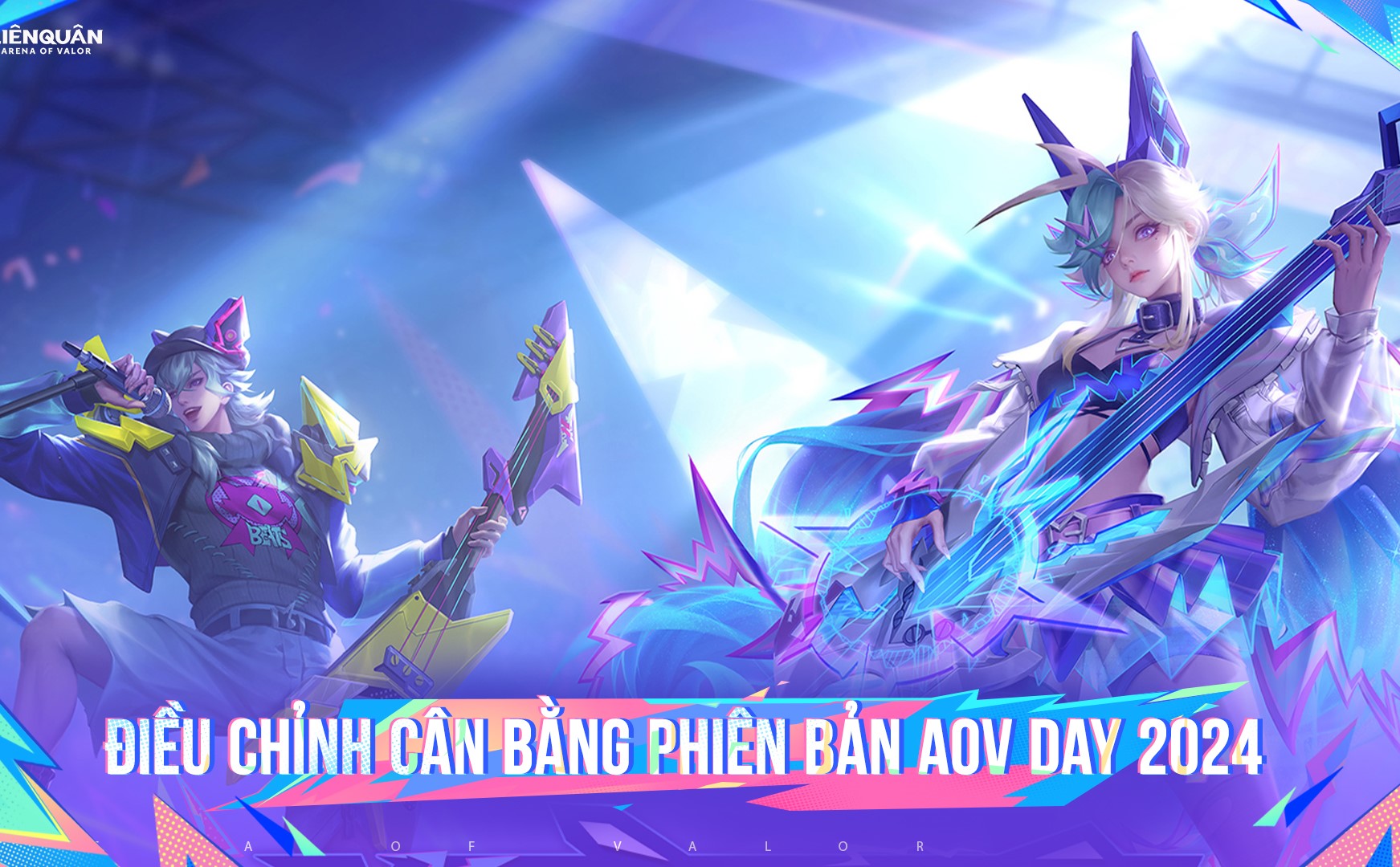 Liên Quân Mobile: Điều chỉnh cân bằng phiên bản PB AOV Day 2024 – 05.09