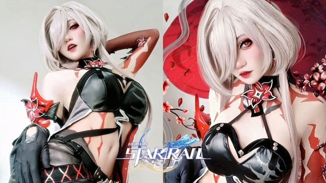 Chiêm ngưỡng bộ ảnh cosplay Acheron - Nữ chiến binh băng giá quyến rũ trong Honkai: Star Rail