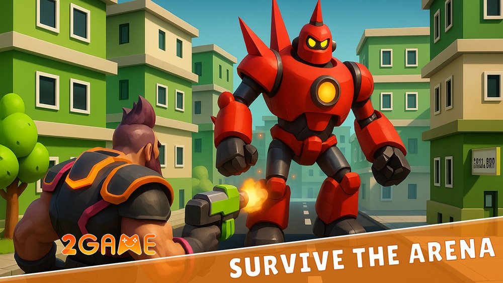 Battle Brawl: Mad Heroes 3D – Những cuộc đối đầu tốc độ cao nghẹt thở