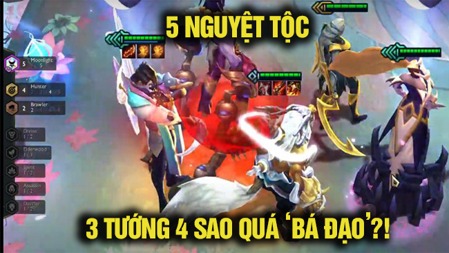 DTCL mùa 4: Nguyệt Tộc được Riot buff mạnh, tối đa 3 tướng 4 sao