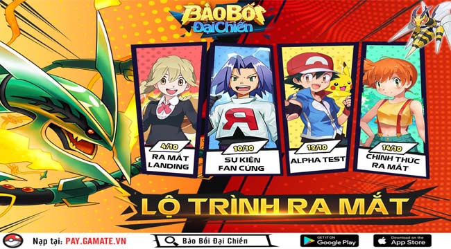 Bảo Bối Đại Chiến – Game chiến thuật Pokémon thế hệ mới sắp ra mắt