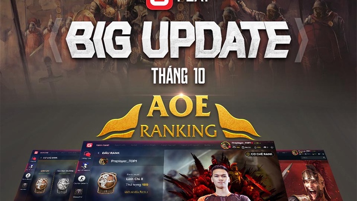 GPlay chính thức ra mắt phiên bản AoE Ranking