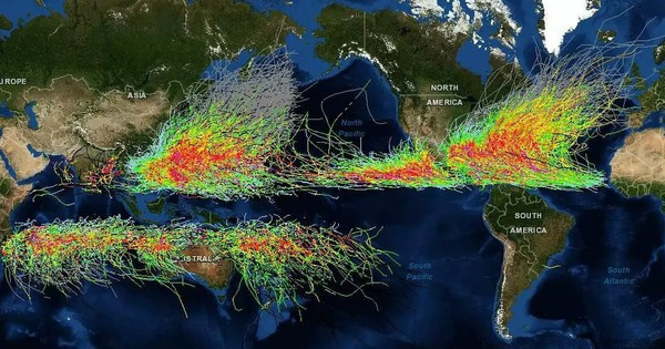 Hiệu ứng Coriolis: Vì sao các cơn bão không bao giờ vượt qua được đường xích đạo?