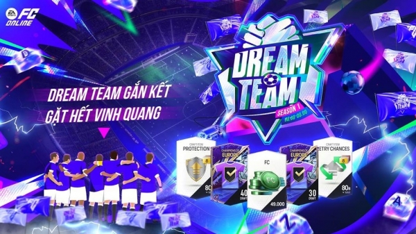 Điểm danh các phần quà có thể nhận trong sự kiện Dream Team - PC/CONSOLE