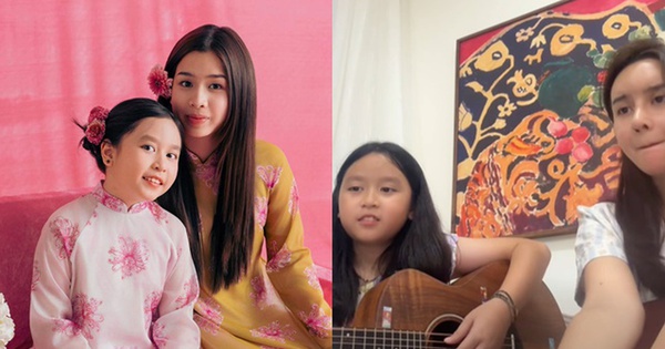 Con gái út của Lưu Hương Giang giống bố như lột, 9 tuổi đã đệm đàn cực khéo ai nấy đều khen