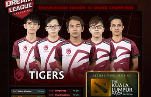 Những chú hổ DOTA 2 Đông Nam Á gầm vang nơi trời Âu với chức vô địch Dream League Minor