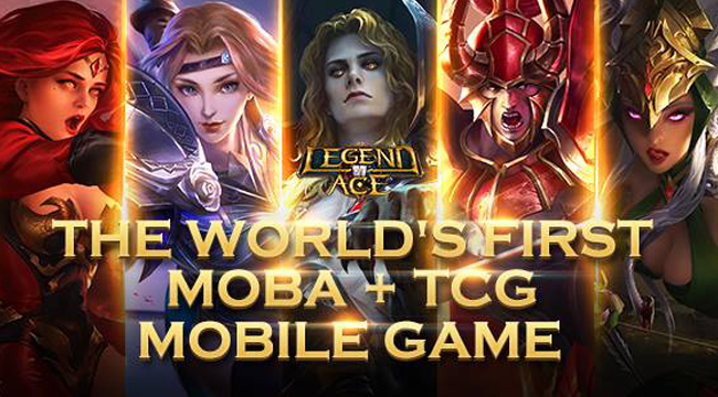 Legend of Ace : tựa game thú vị kết hợp giữa hai yếu tố thẻ bài và MOBA