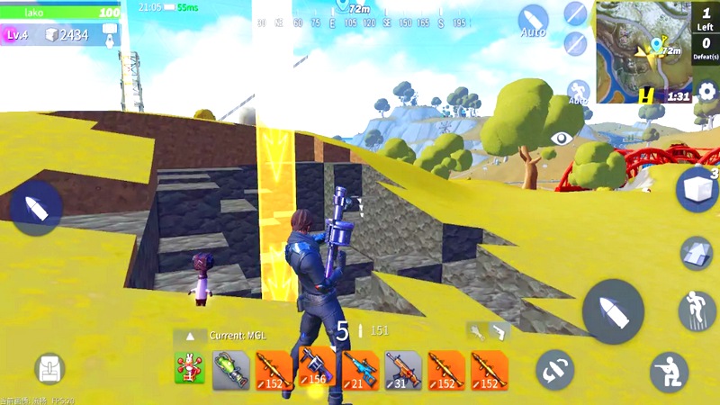 Creative Destruction - Game dị kết hợp PUBG với Fortnite bất ngờ mở rộng Map xuống lòng đất