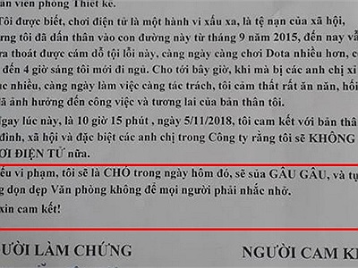 Chết cười với Bản Cam Kết - Nếu chơi game sẽ là Chó sủa Gâu Gâu