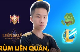 Thần đồng top 1 Thách Đấu Liên Quân thốt lên một câu đầy cay đắng khi leo rank Liên Minh: Tốc Chiến